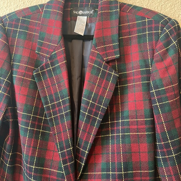 Plaid blazer jacket - Picture 3 of 6